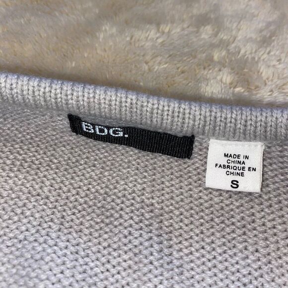 BDG light blue and design knit open front cardigan | Sz S - Picture 4 of 5